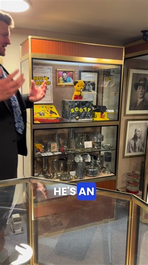 Here is a reel on talking about the Sooty exhibit on The Magic Circle Tour of the London Headquarters. | Sooty, Sweep and Soo