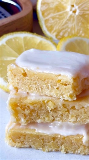 Easy One Bowl Lemon Blondies 🍋🥣 Hey y’all these lemon blondies have become a spring go-to recipe in my house! They are super easy to make and require minimal cleanup. Who doesn’t love that. They take about 15-18 minutes to bake. They are super moist and soft! Full recipe In caption. Blondie: * 8 tbsp unsalted butter, melted, slightly cooled * 1/2 cup sugar * 1/4 cup powder sugar * 2 eggs, room temp * 2 medium lemons, zested * 1 lemon, squeezed * 1 1/2 tsp vanilla extract * 1/2 tsp almond extra