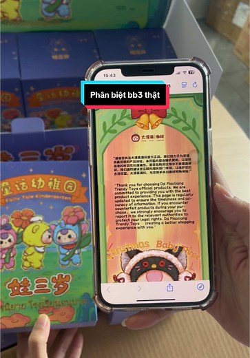 Phân Biệt Baby Three Thật Giả Dễ Dàng
