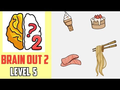 Brain Out 2 Level 5 | Which of the following should not be eaten? | Walkthrough