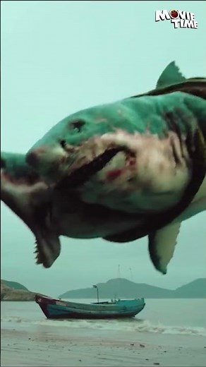 🔥🦈 Two-Headed Shark Attack! 😱 #attackofthekraken #monster #hollywooddubbedmovie #thrillermovie