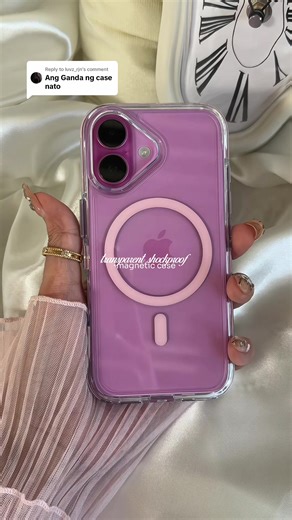 Shockproof Transparent Magnetic iPhone Case