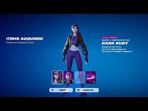 HOW TO GET DARK RUBY SKIN IN FORTNITE!