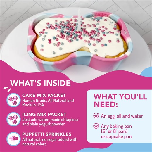 Get to know about dog birthday cake kits! | Puppy Cake