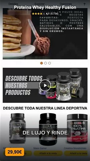 ✅ MEJOR PROTEÍNA WHEY 2026 ▶ REVIEW COMPLETA Proteína Whey Healthy Fusion