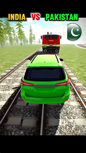 Indian Fortuner 🆚 Pakistan Fortuner 🆚 Train😱👿 #newcheatcode #gta #indianbikesdriving3d #india