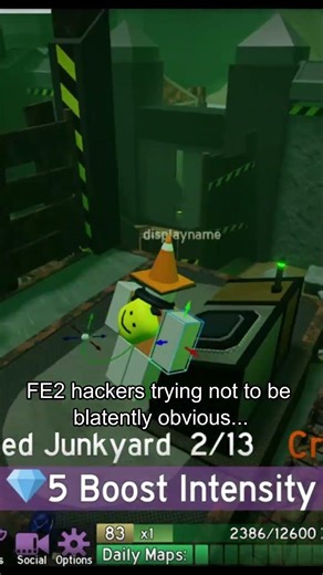 FE2 Hackers... #roblox #obbyroblox #speedrun #fe2 #robloxedit #fe2cm #floodescape2 #hacker #fe2026