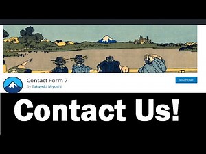 How to Setup Wordpress Contact Us Page With FREE Contact Form Plugin