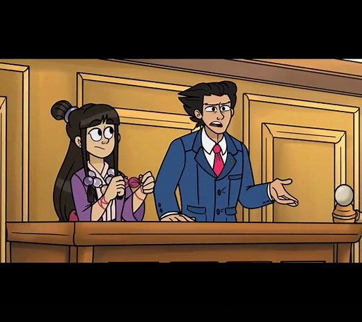 Coffee Man vs Defence Attorney - Ace Attorney Animation