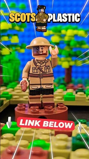 This Is One Of Only 50 RARE Scots Plastic Minifigures!