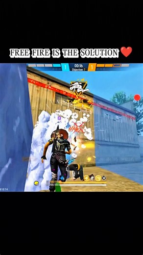 FREE FIRE IS THE SOLUTION ❤️. #viral #aura #legend #freefire #shorts