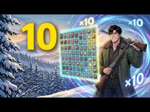 10x Time Speed + Infinite Storage: Insane Hunting in the Wild Khingan Mountains!--10