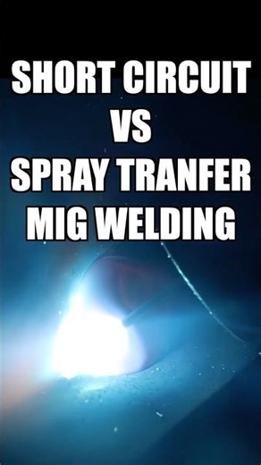 MIG Welding: Short Circuit vs Spray Transfer