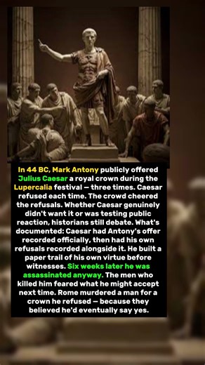 The Roman General Who Was Offered the Throne — And Reported the Man Who Offered It