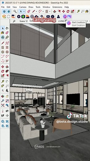 LOOKX AI Render: Instan 3D Rendering dari Sketchup