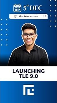 Launching TLE Eliminators 9.0 #competitiveprogramming