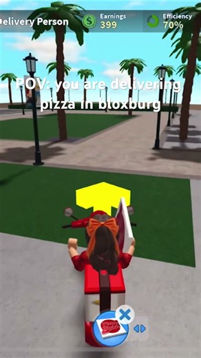POV: you deliver ￼pizza in bloxburg￼