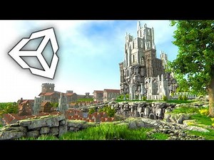 LEVEL DESIGN IN UNITY! | Village & Castle Scene (Timelapse)