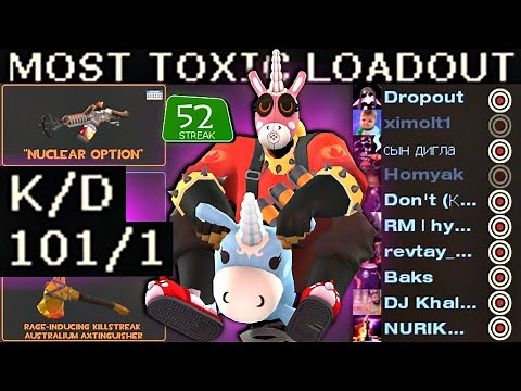 The MOST TOXIC Pyro Build🔸TF2 Gameplay