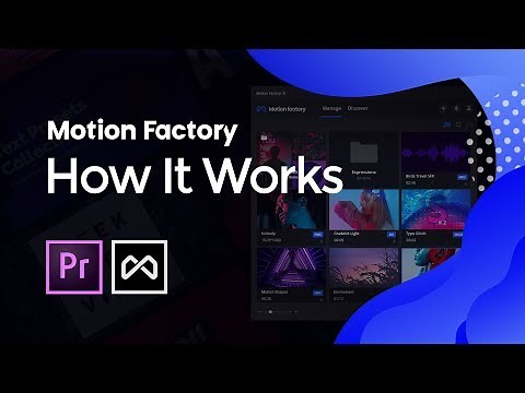How It Works | FREE Extension for Adobe Premiere Pro | Motion Factory Toolkit