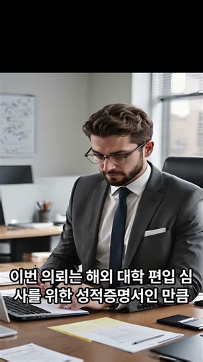 해외 대학 편입 제출용 성적증명서 번역 #성적증명서번역 #영어번역 #해외대학편입 #유학서류 #번역공증대행 #아포스티유대행 #대사관인증대행