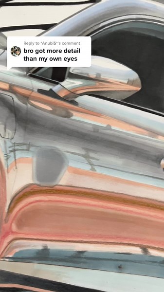 Replying to @*Anubi$* sometimes it hurts my eyes focusing on little details! #drawing #realistic #realisticdrawing #art #artist #arty #artwork #cardrawings