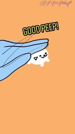 Adorable PipaPeep Animation with Head Pats