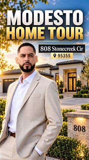 Inside 808 Stonecreek Cir | Modesto, CA Home Tour 🏡 #shorts