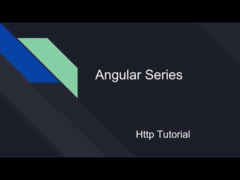 Http Requests, Interceptors, Error Handling & more [Angular Series]