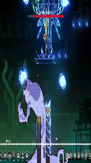 Noel VS Arakune NO damage BlazBlue Entropy Effect Mind Training Metroidvania game Roguelike GAME