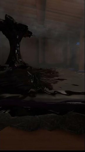 Cute Furry Foxgirl emerges from Black Goo