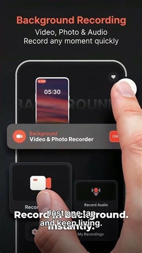 🎥 Background Recorder Camera