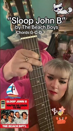 How to Play “Sloop John B” by The Beach Boys #easyguitartutorial