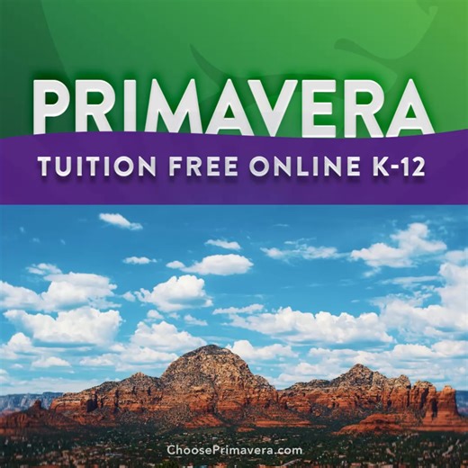 You're looking for a school that fits your family's rhythm! At Primavera Online, Arizona students get: • Full K-12 curriculum • 100% free tuition • Flexible pacing & real support What's holding you back from giving your child the best education? Learn more now and take the first step towards a better way to learn. | Primavera Online