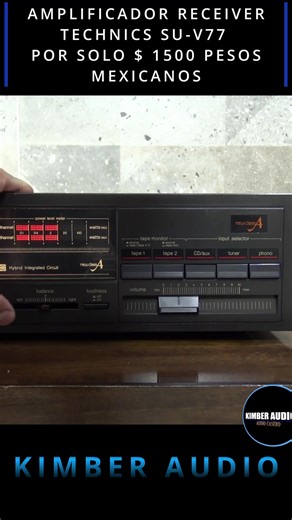 Amplificador Receiver TECHNICS SU-V77 en Venta