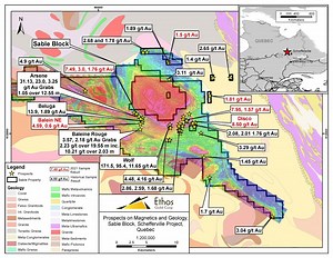 Ethos Gold Provides Schefferville Gold Project Update