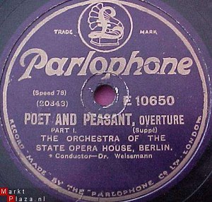 The Orchestra Of The State Opera House, Berlin - Poet And Peasant, Overture