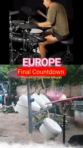 learning by doing | drum cover The Final Countdown original song by Europe