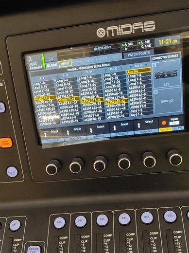 Midas M32 & DL32: System Routing Explained