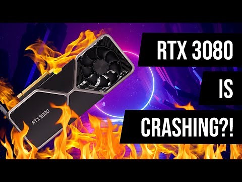 RTX 3080 CRASHING?!?! THIS is WHY and HOW TO FIX IT!!