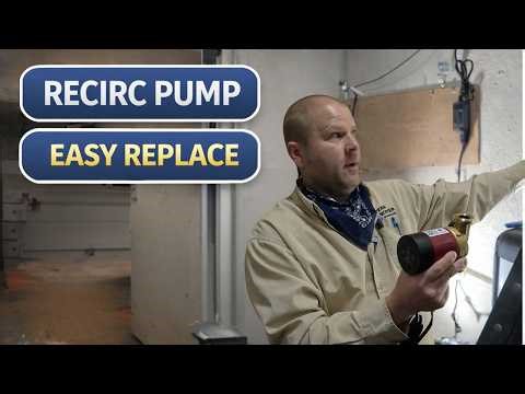 How to Replace a Hot Water Recirculation Pump | Grundfos Timer Setup & Install