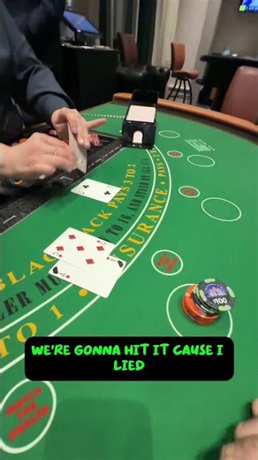 $5900/Hand of Blackack READY to Win....... #casino #blackjack #gambling
