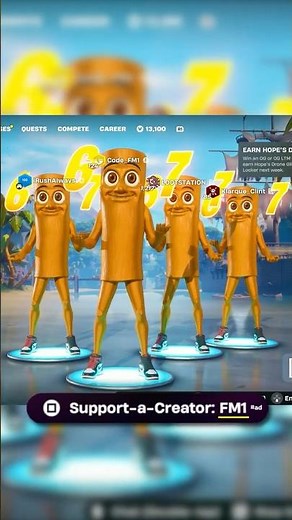 World's FIRST QUAD 67 with TUNG TUNG TUNG SAHUR in Fortnite! 😭 #fortnite