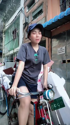 Bicycle with Sidecar Navigation in Urban Alleyway
