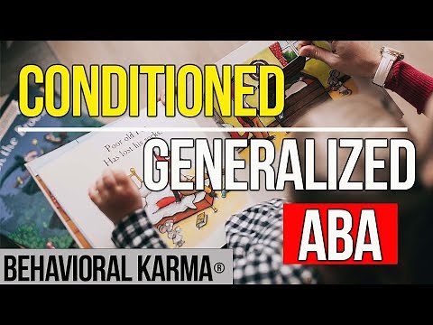 Conditioned & Generalized Reinforcers & Punishers | Applied Behavior Analysis