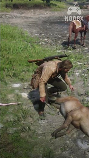 A Gentleman Skinning a Snake and a Deer | RDR2 Cinematic Moment