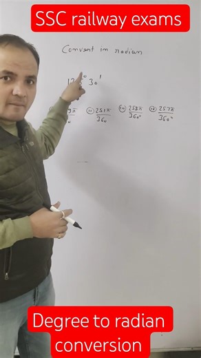 degree to radian conversion in minimum time 🤔#degree#angle#trigonometry#mathstricks