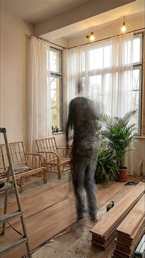 Tropical Sunroom Makeover From Old to Luxury Retreat