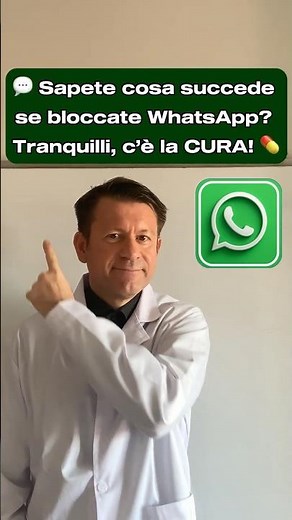 Blocking WhatsApp… on WhatsApp? Here's what's really happening! (Be careful with this chat) 💊