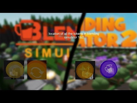 Location of all the tokens in blending simulator 1&2